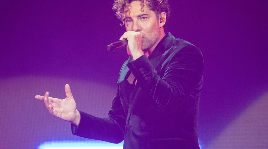 David Bisbal conquista Madrid ante la atenta mirada de su mujer, Rosanna Zanetti