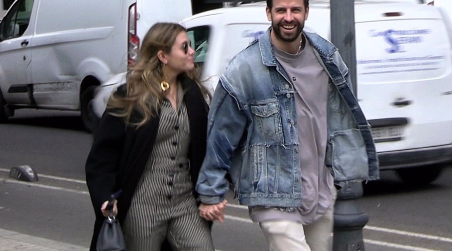 Gerard Piqué celebra su cumpleaños con Clara Chía