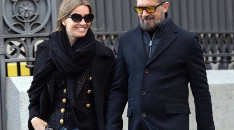 Antonio Banderas y Nicole Kimpel disfrutaron de la capital como dos enamorados