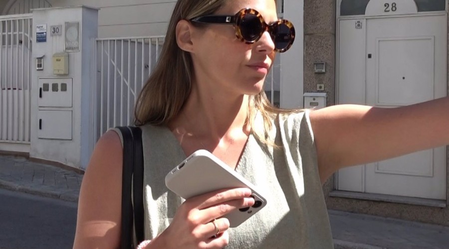 Claudia Osborne, impasible tras la decisión de su padre de reconocer la paternidad del hijo de Gabriela Guillén